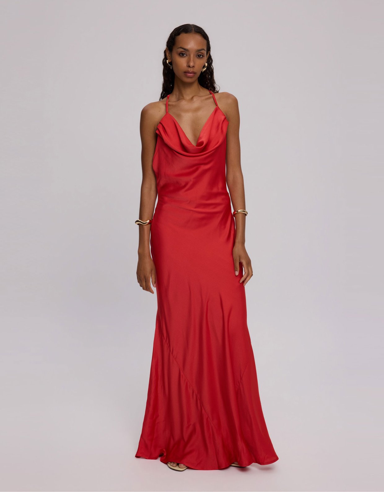 Ciel Concept Effie backless dress red